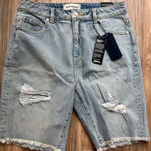 Superdry Light Blue Distressed Jeans